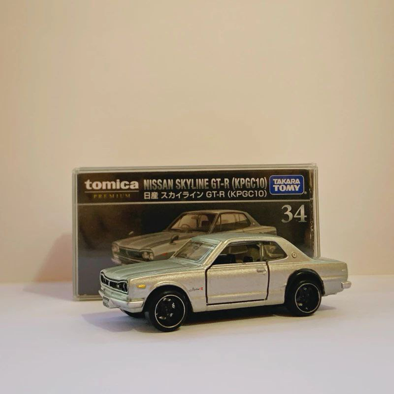 TOMICA PREMIUM 34 NISSAN SKYLINE GT-R KPGC10 HAKOSUKA (Custom Wheels ...