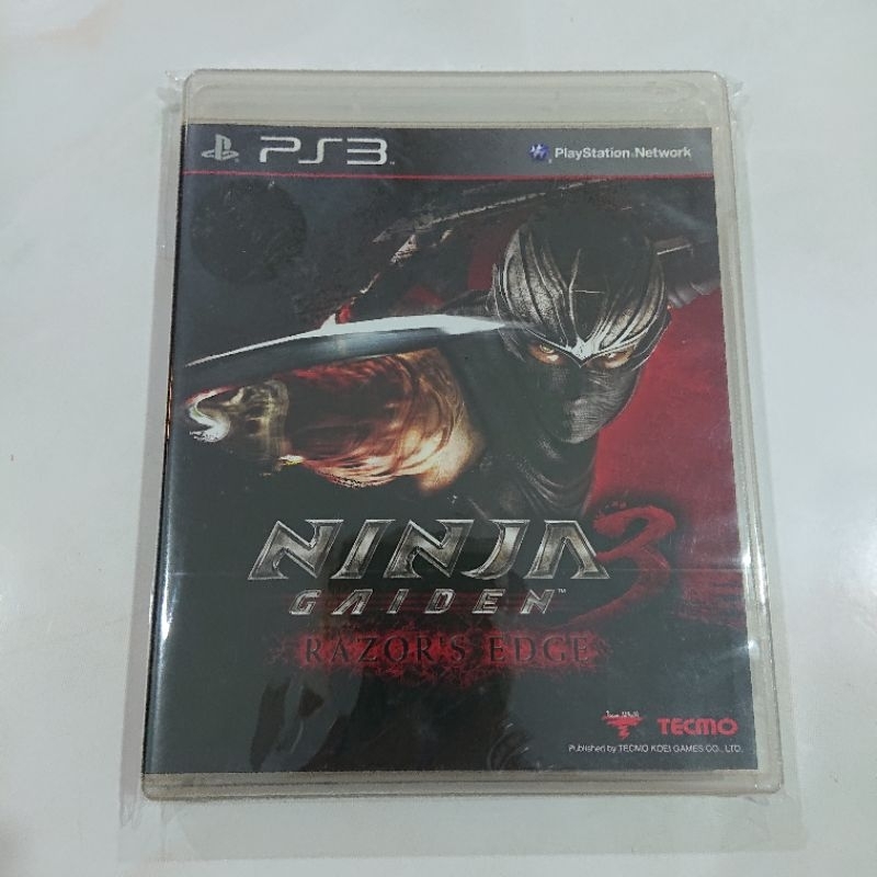 Jeu PS3 Ninja Gaiden 3 (TOP TECMO 1ère Édition) - Complet, Français, Boîtier Abîmé - Bon état