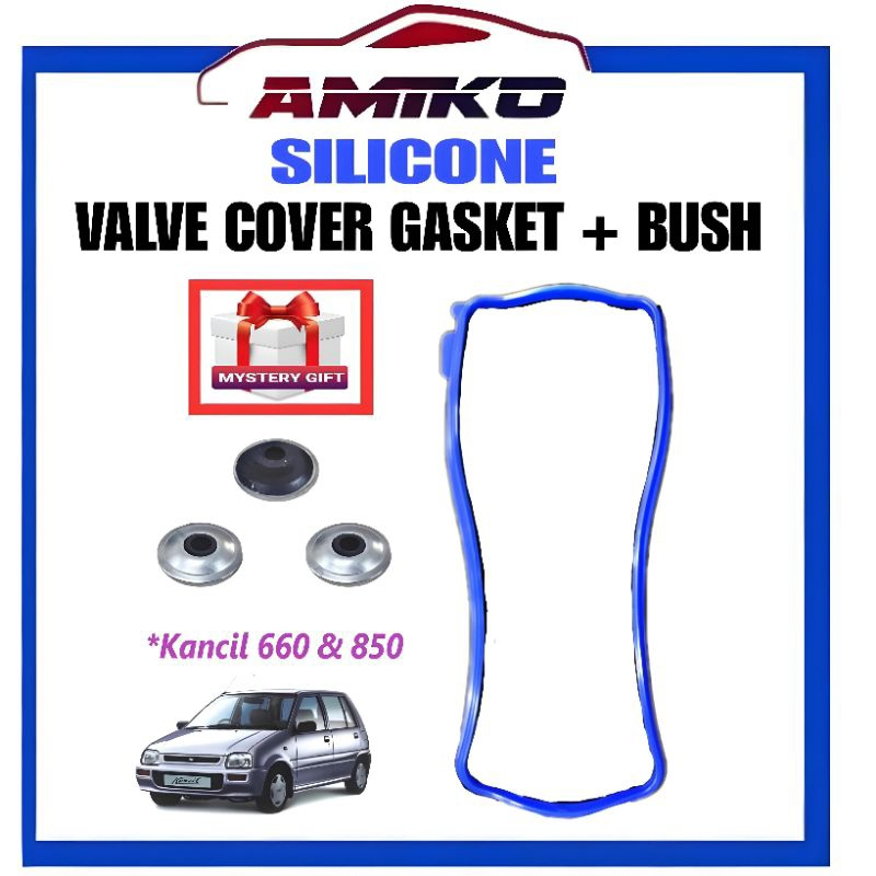 PERODUA KANCIL 660 / 850 AMIKO SILICONE VALVE COVER GASKET + VALVE
