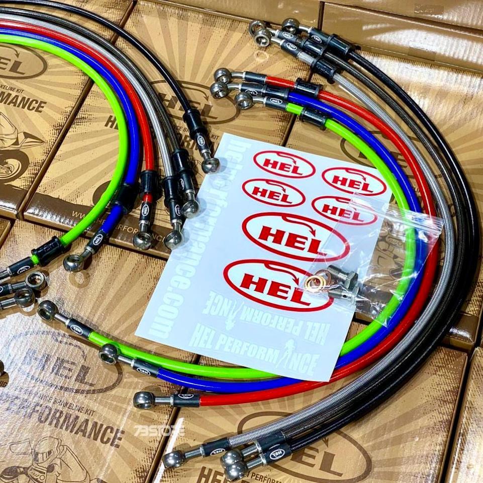 ORIGINAL 100 HEL BRAKE HOSE FOR BREMBO HEL Y15/RS150/LC135/NVX155/R25