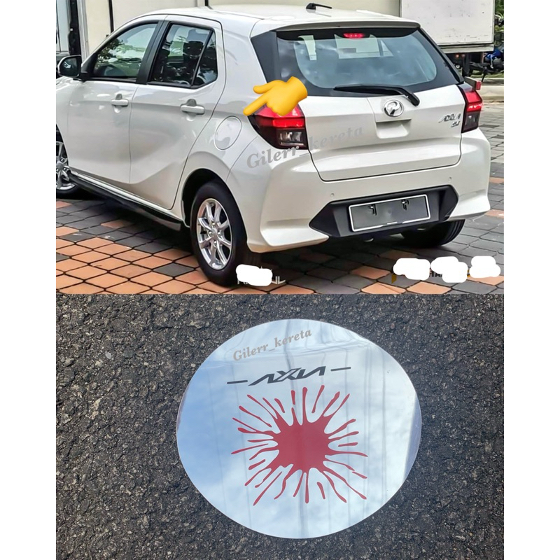 Ready Stockcover Penutup Tangki Minyak Fuel Cap Perodua Axia New