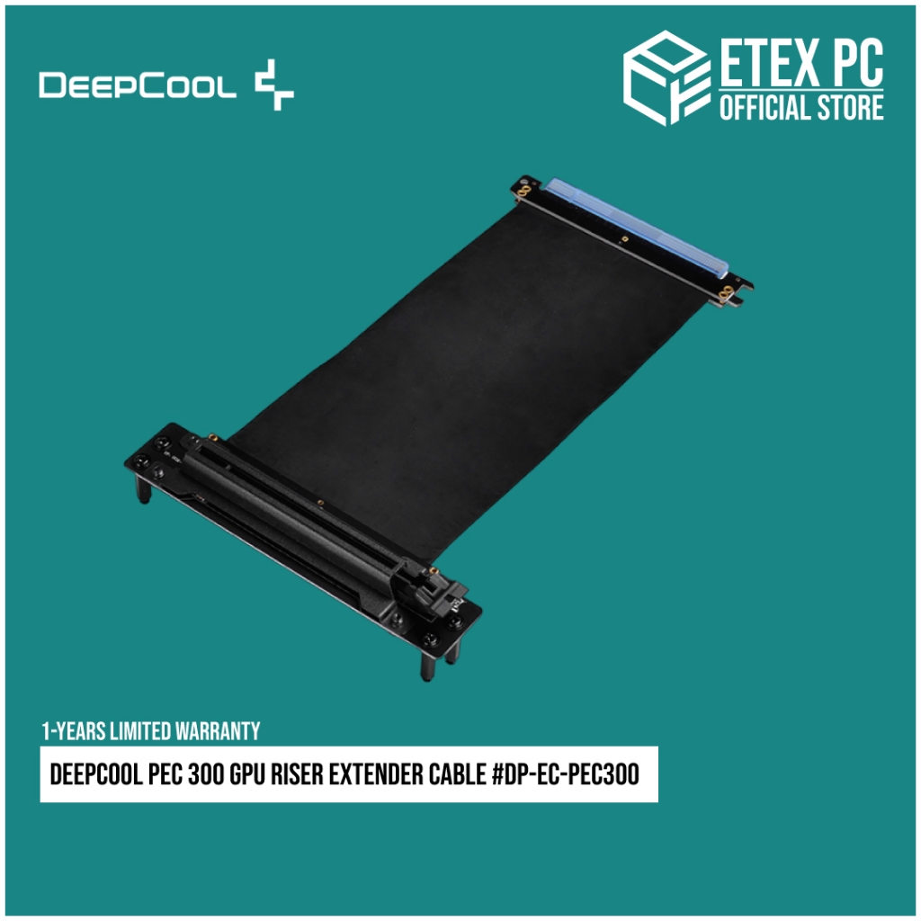 DeepCool PEC 300 GPU Riser Extender Cable # DP-EC-PEC300 | Shopee Malaysia