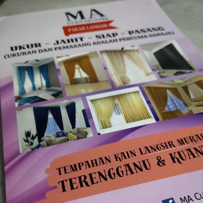Flyers design and print shopee malaysia