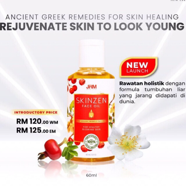 JRM SKINZEN FACE OIL Jamu Ratu Malaya 60ml | Shopee Malaysia