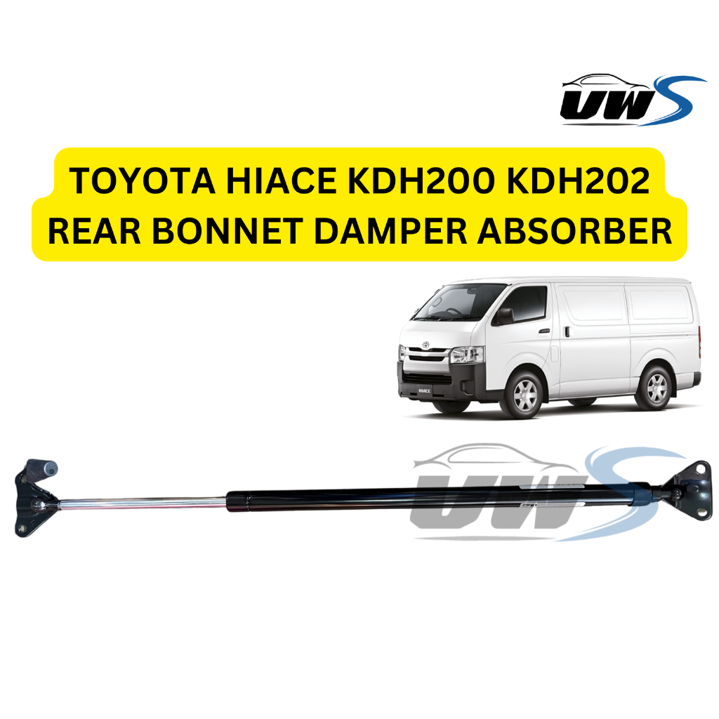 TOYOTA HIACE KDH200 KDH202 REAR BONNET DAMPER ABSORBER 1PC PRICE 1PC ...