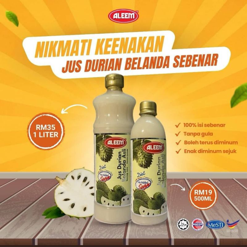 jus-durian-belanda-asli-ameen-shopee-malaysia