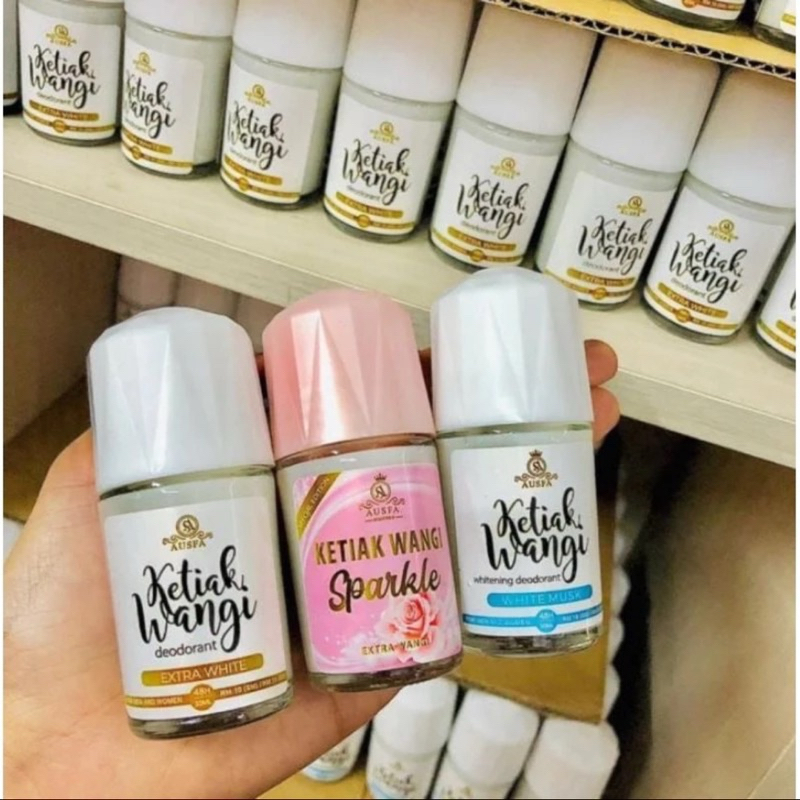 KETIAK WANGI DEODORANT (EXTRA WHITE / SPARKLE / WHITE MUSK) - ORIGINAL ...