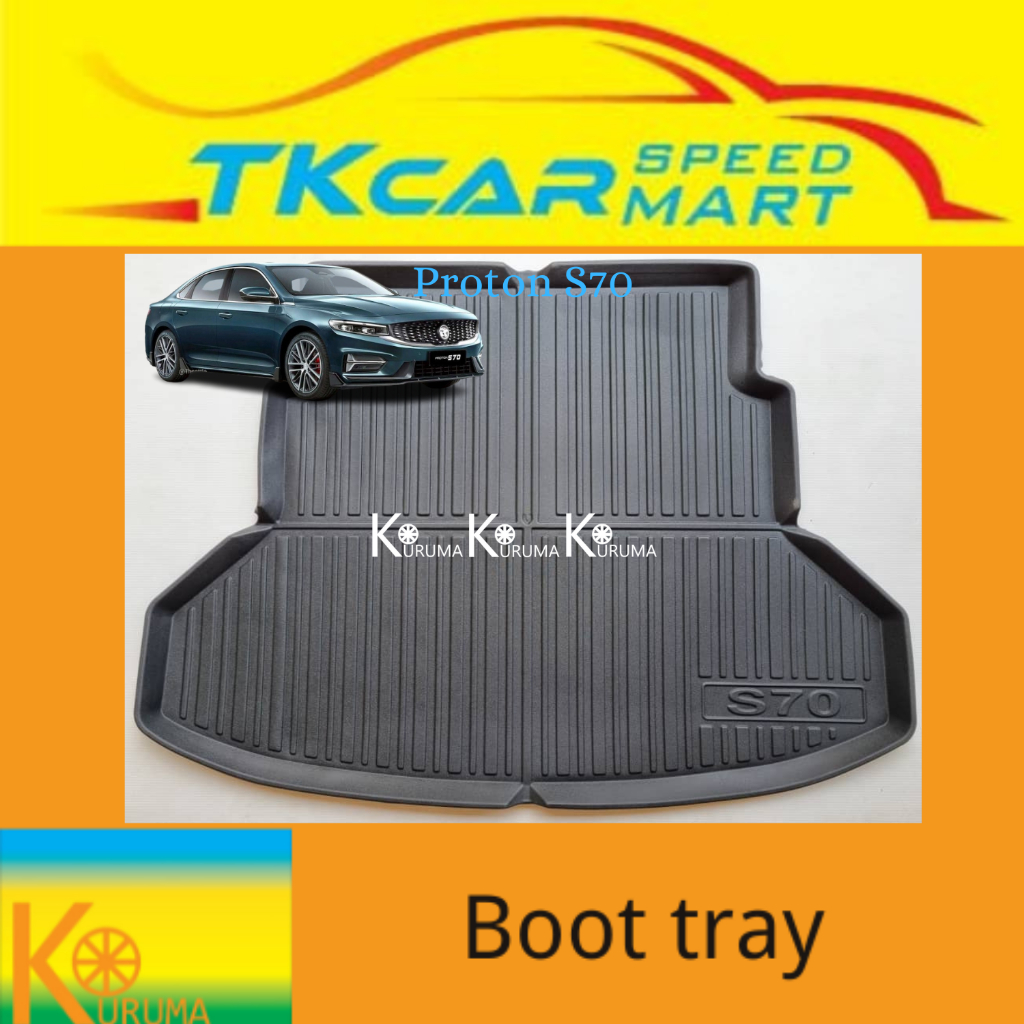[READY STOCK] PROTON S70 SEDAN ALL NEW 2024 ( KURUMA ) RUBBER TPO SOFT ...