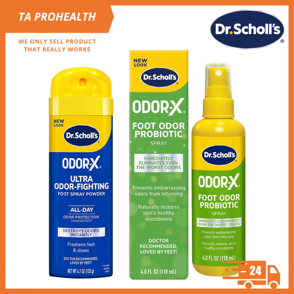 Dr. Scholl's OdorX Ultra OdorFighting Foot Spray Powder / Foot Odor