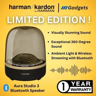 Harman Kardon Aura Studio 4 Wireless Bluetooth Speaker 360 Room