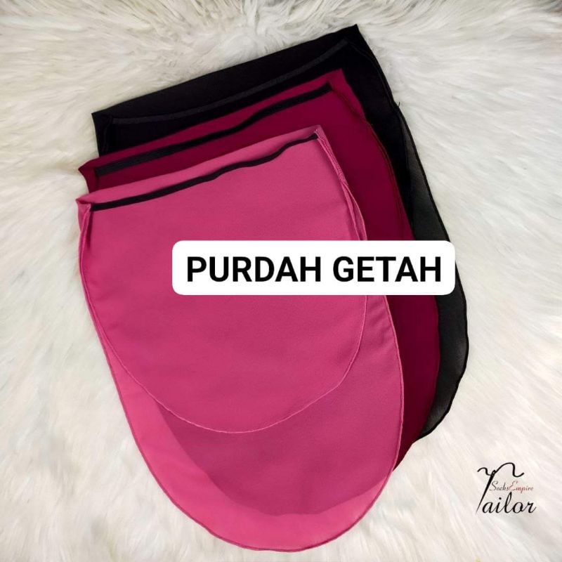 PURDAH GETAH CHIFFON PREMIUM [READY STOCK] | Shopee Malaysia