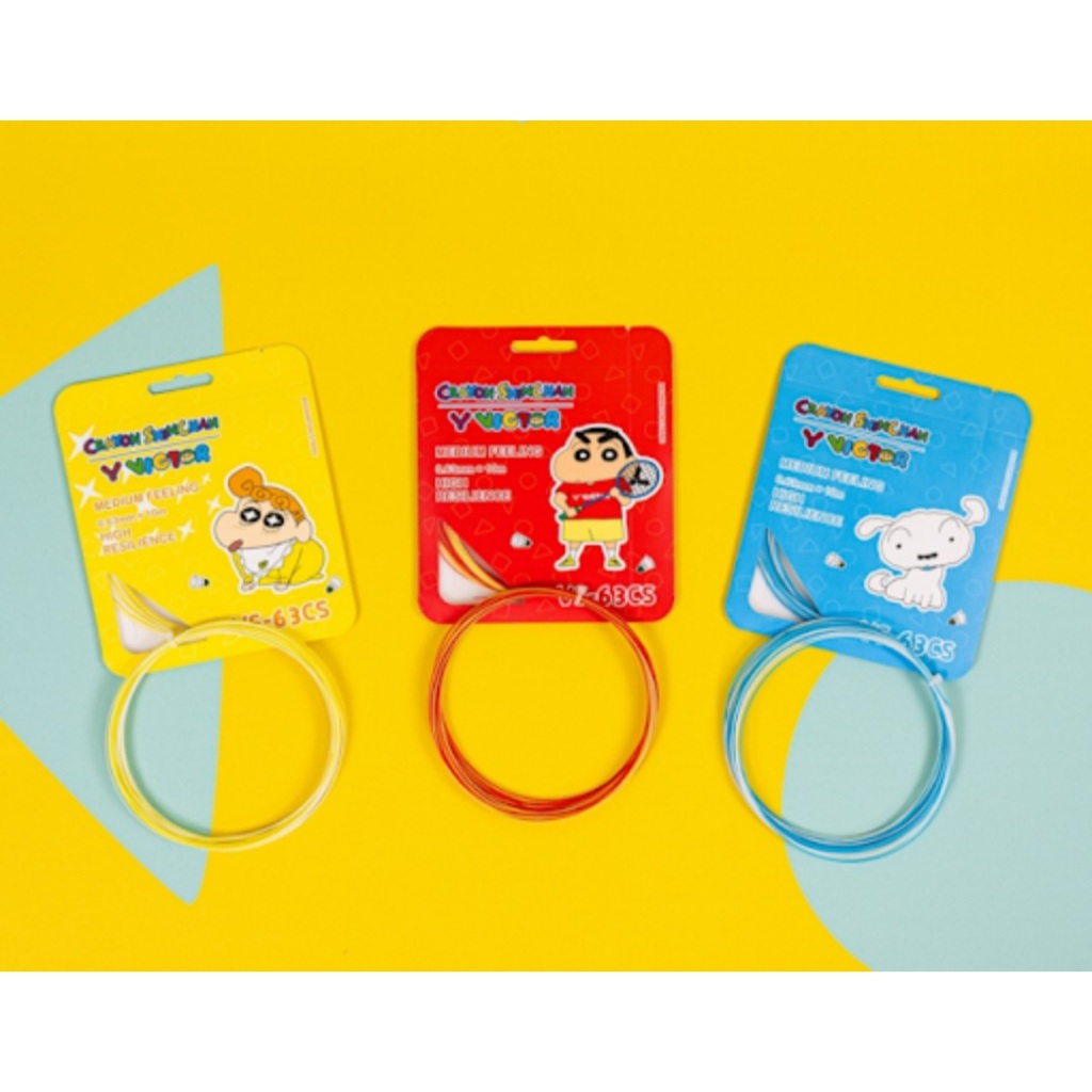 Victor x CRAYON SHINCHAN VS-63 Badminton String | Shopee Malaysia