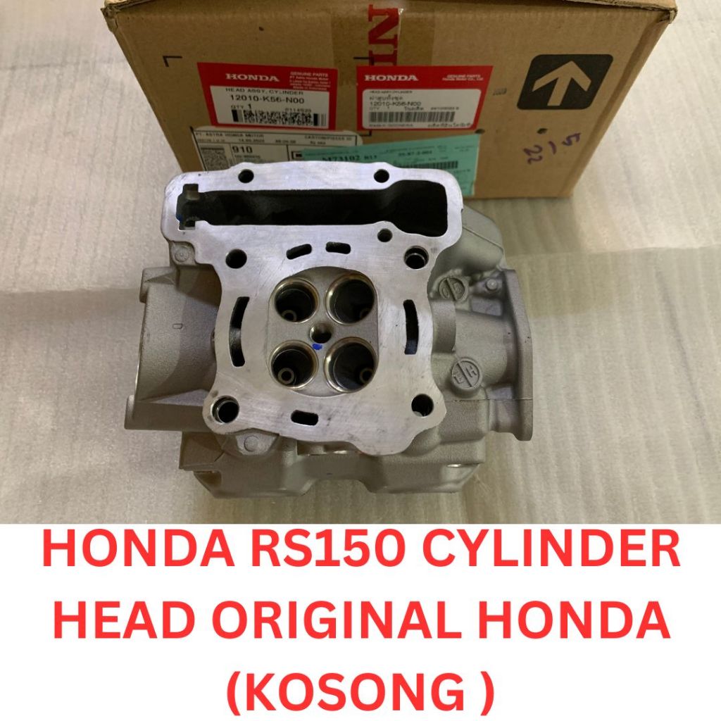 HONDA RS150 CYLINDER HEAD ORIGINAL HONDA (KOSONG ) | Shopee Malaysia