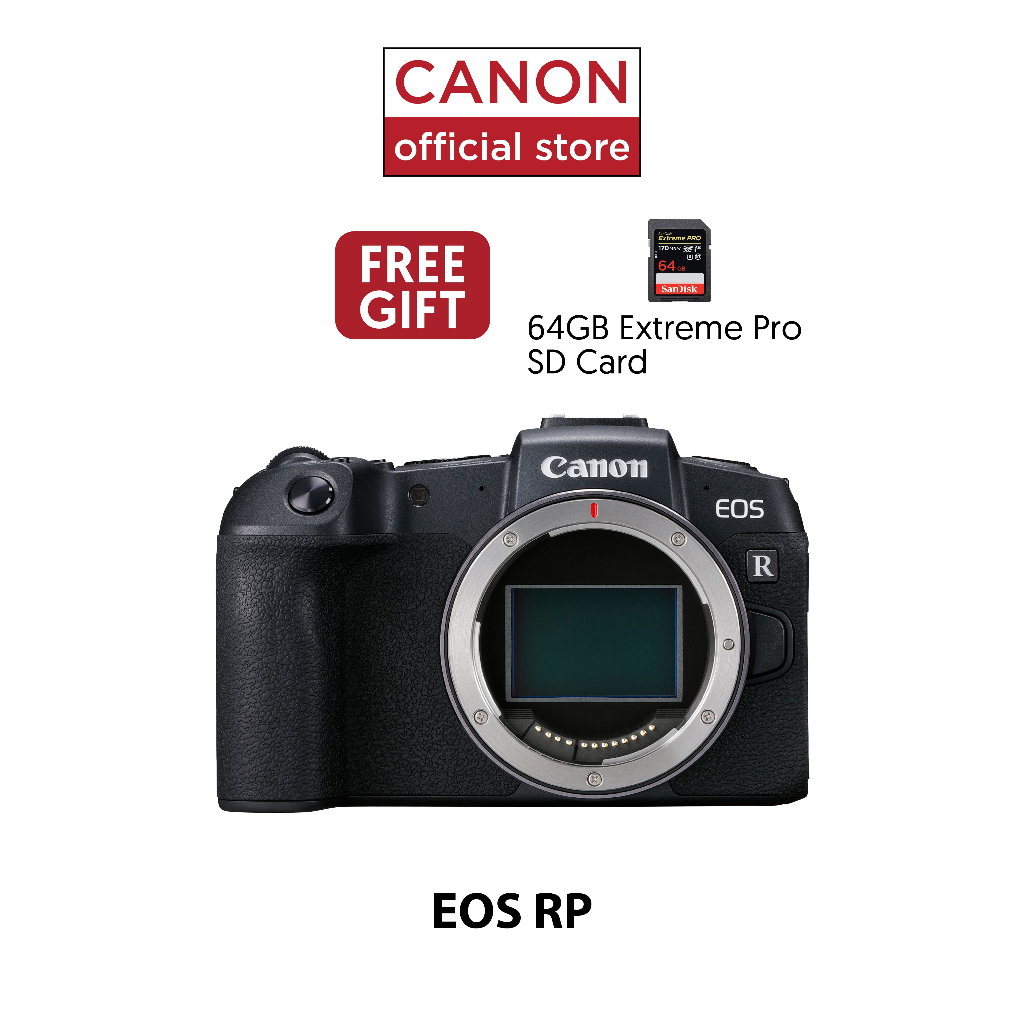Canon EOS RP [Free 64gb Extreme Pro SD Card] Shopee Malaysia