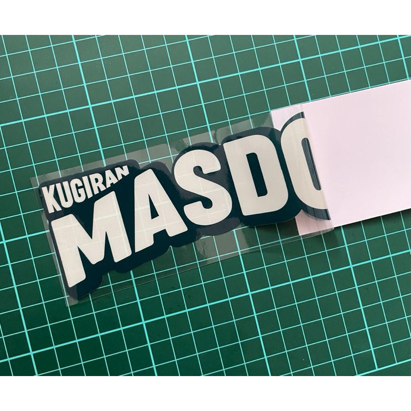 Official Kugiran Masdo Car Sticker Tampal Dalam | Shopee Malaysia