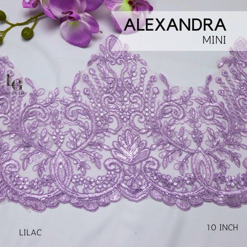 🔥 ALEXANDRA MINI BORDER LACE BAJU RENDA KAIN AKSESORI PAKAIAN HIASAN ...