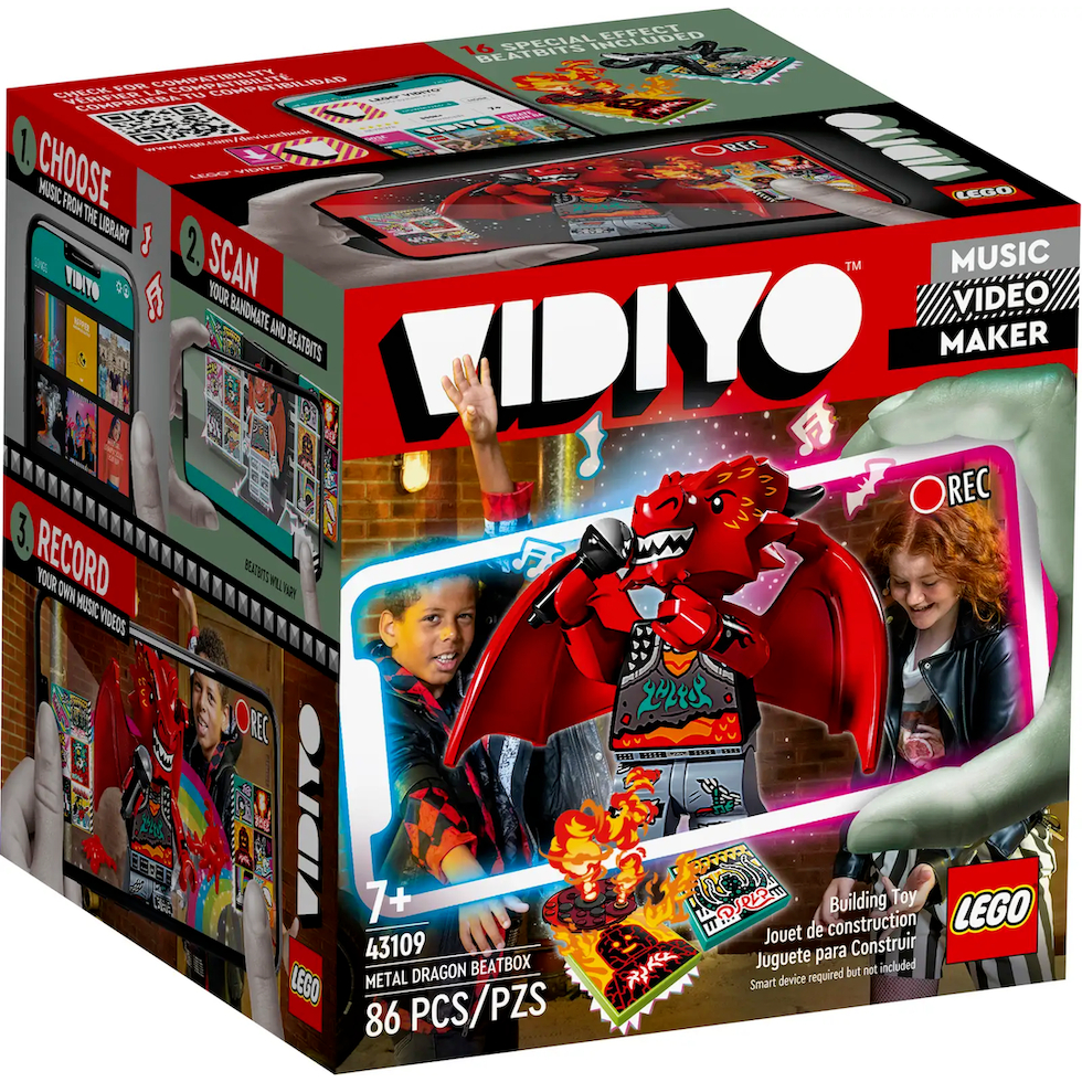 [BrickMonster] Lego 43109 Vidiyo Metal Dragon BeatBox | Shopee Malaysia