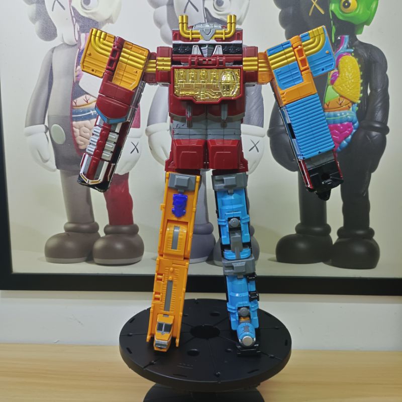 Figurine Power Rangers Tokkyuger DX Diesel Oh Megazord (Train) - Occasion - Bandai Japon 2014