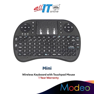Modeo Mini WL Keyboard Backlight with Touchpad Mouse (2.4GHz)
