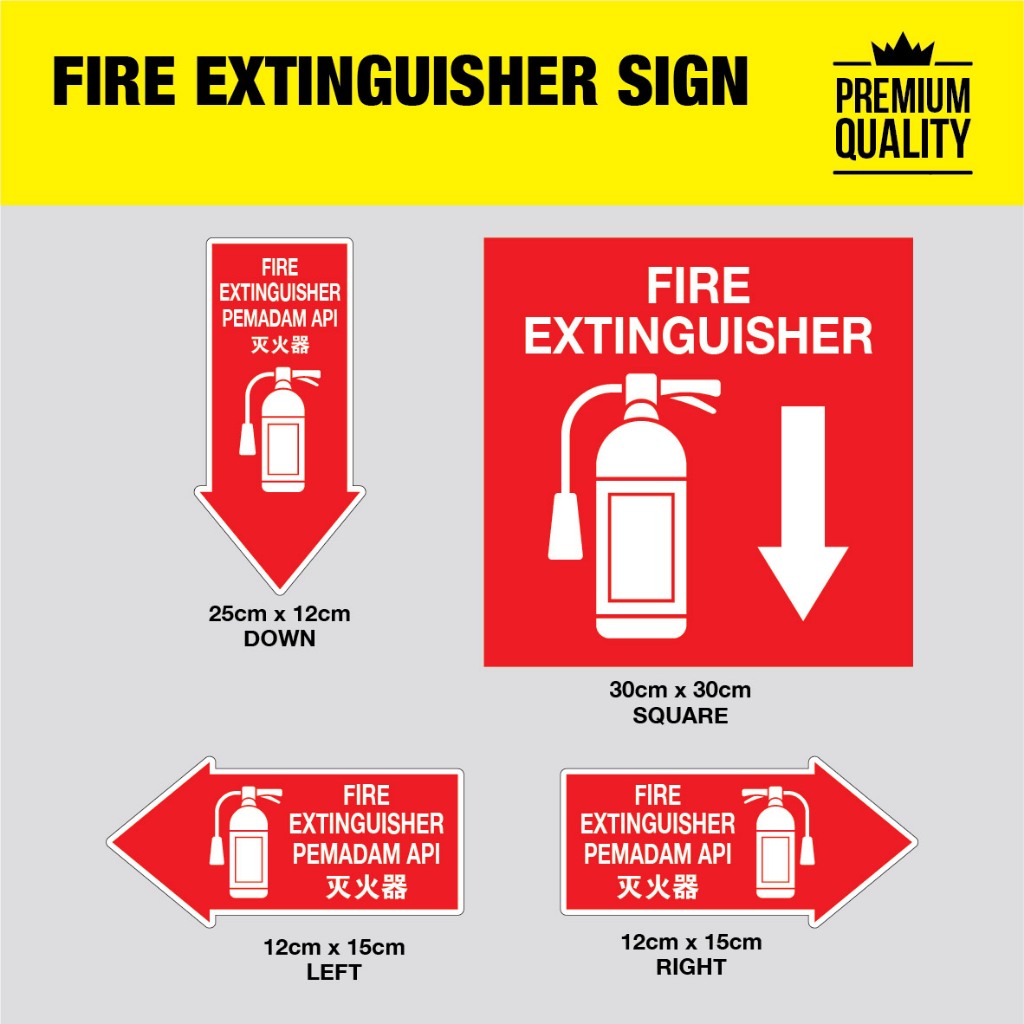 Fire Extinguisher / Pemadam Api - 12cm (H) x 25cm (W) | Shopee Malaysia