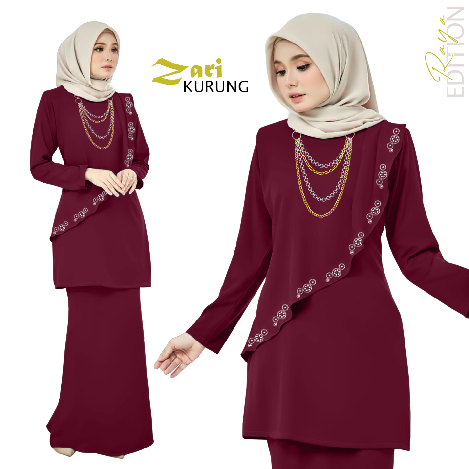 *Raya Arrival* Zari Baju Kurung Moderns by Modest Glam Fashion Outlet ...