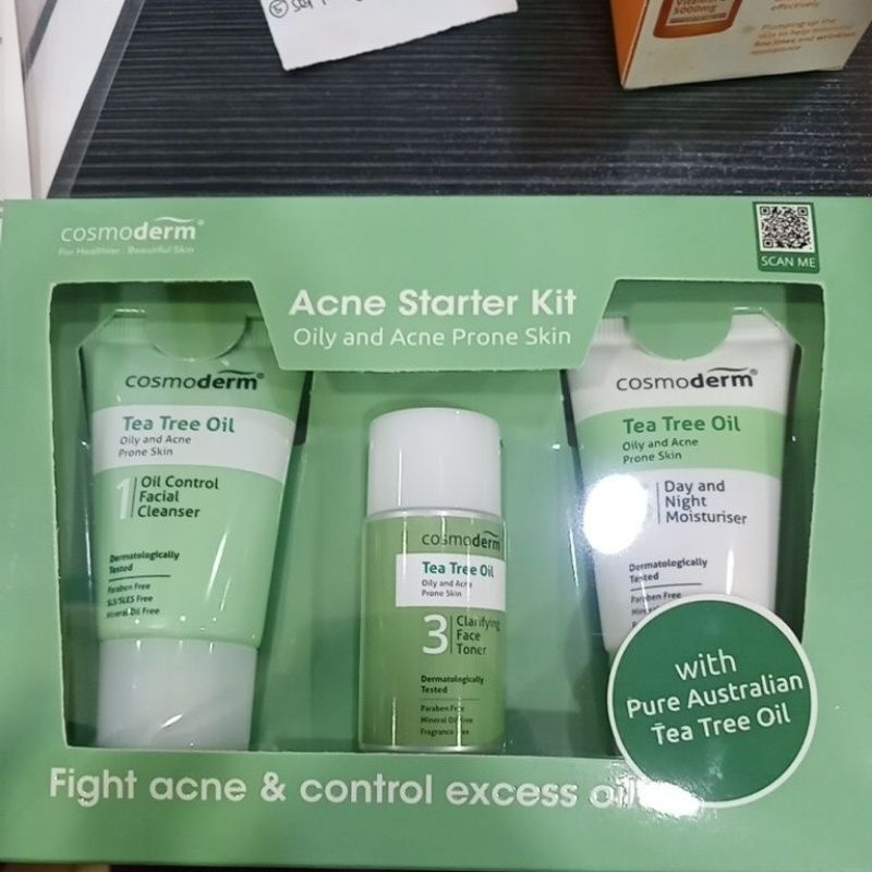 Cosmoderm Acne Starter Kit Shopee Malaysia