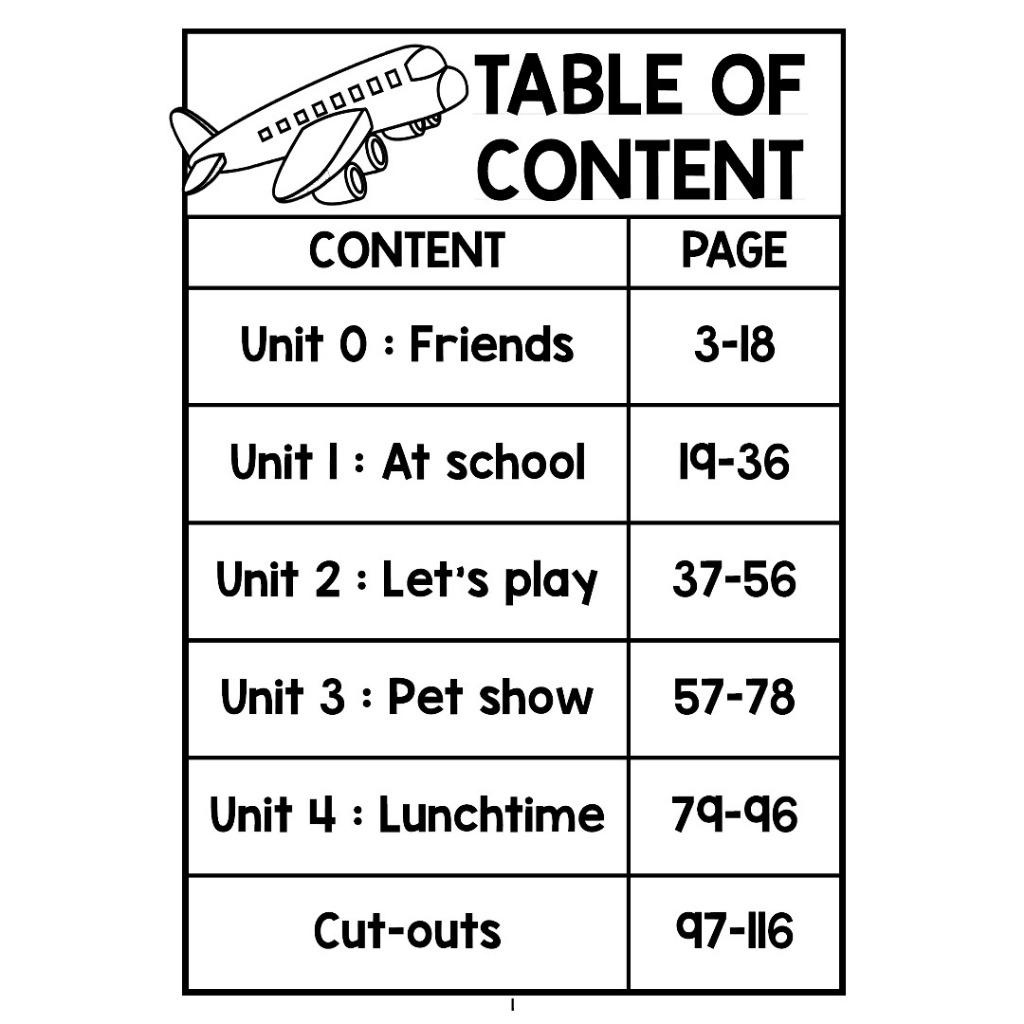 CEFR BEGINNERS: YEAR 1 ENGLISH FUNBOOK BY TEACHERFIERA.COM | Shopee ...