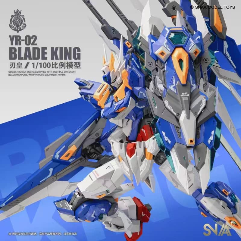 [READY STOCK] SNAA 1/100 YR-02 The King - Blade King Model Kits / 皇者系列 ...