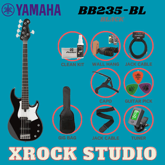 Yamaha BB235 5-string Electric Bass Guitar - ( BB-235 / BB 235 ...