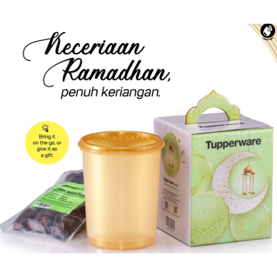 *Year 2024*Tupperware Premium Arabian Dates Kurma Gift Box+Deco ...