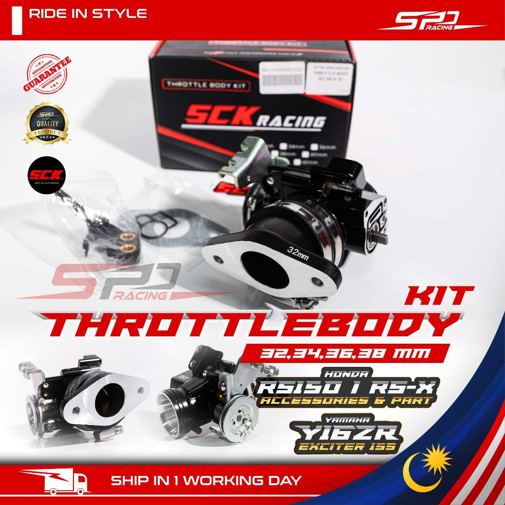 Throttle Body Kits Only / Trumpet Only SCK RACING for RSX150 / RS150