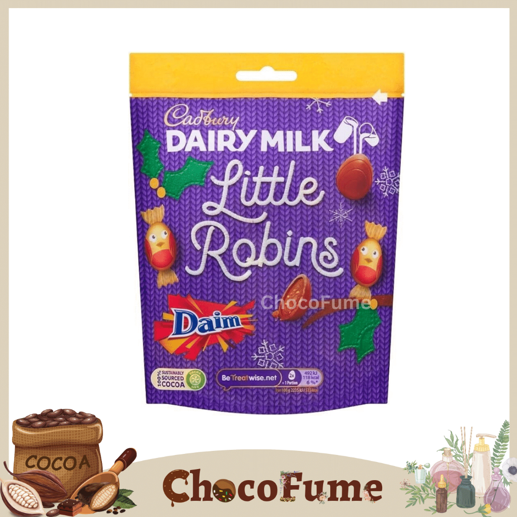 Cadbury Dairy Milk Daim Little Robins 77g Shopee Malaysia