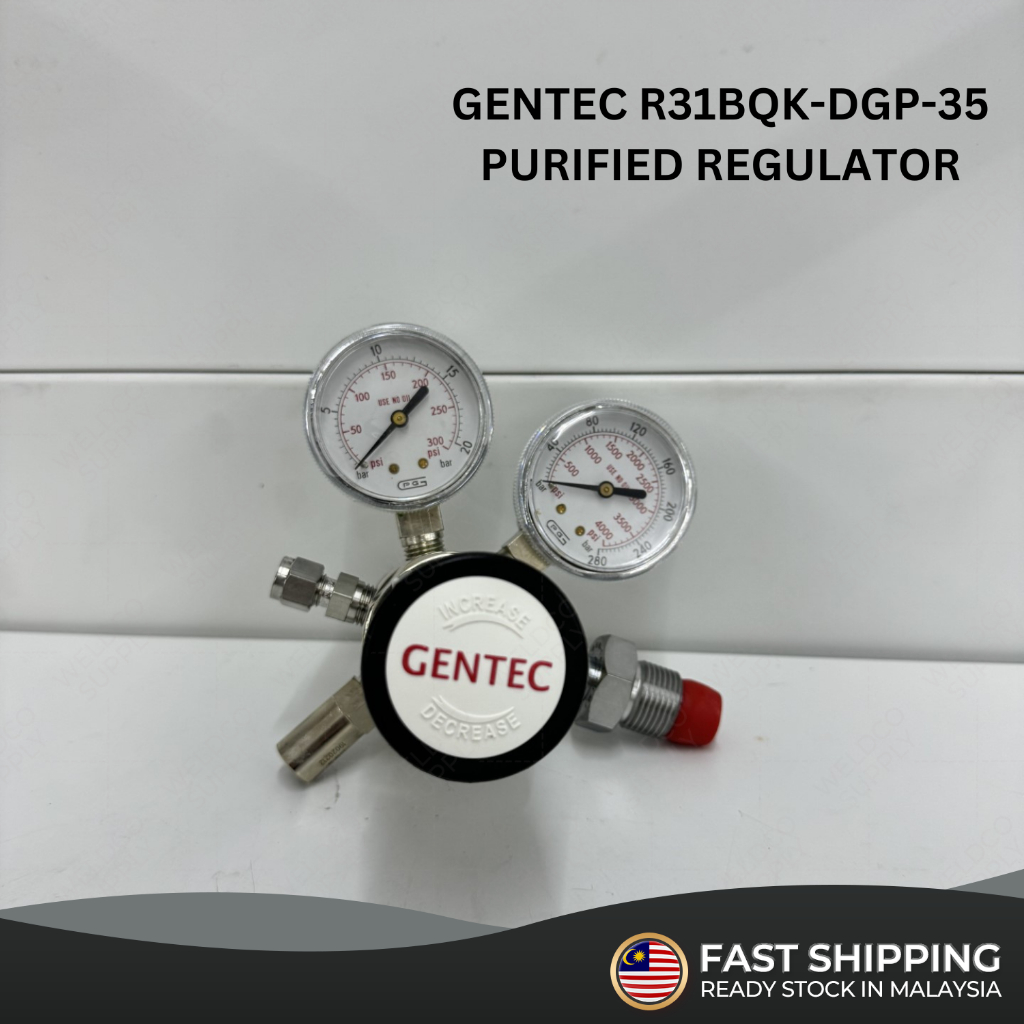 GENTEC R31BQK Series Purified Two Stage Regulator 🔥PREMIUM QUALITY🔥 ...
