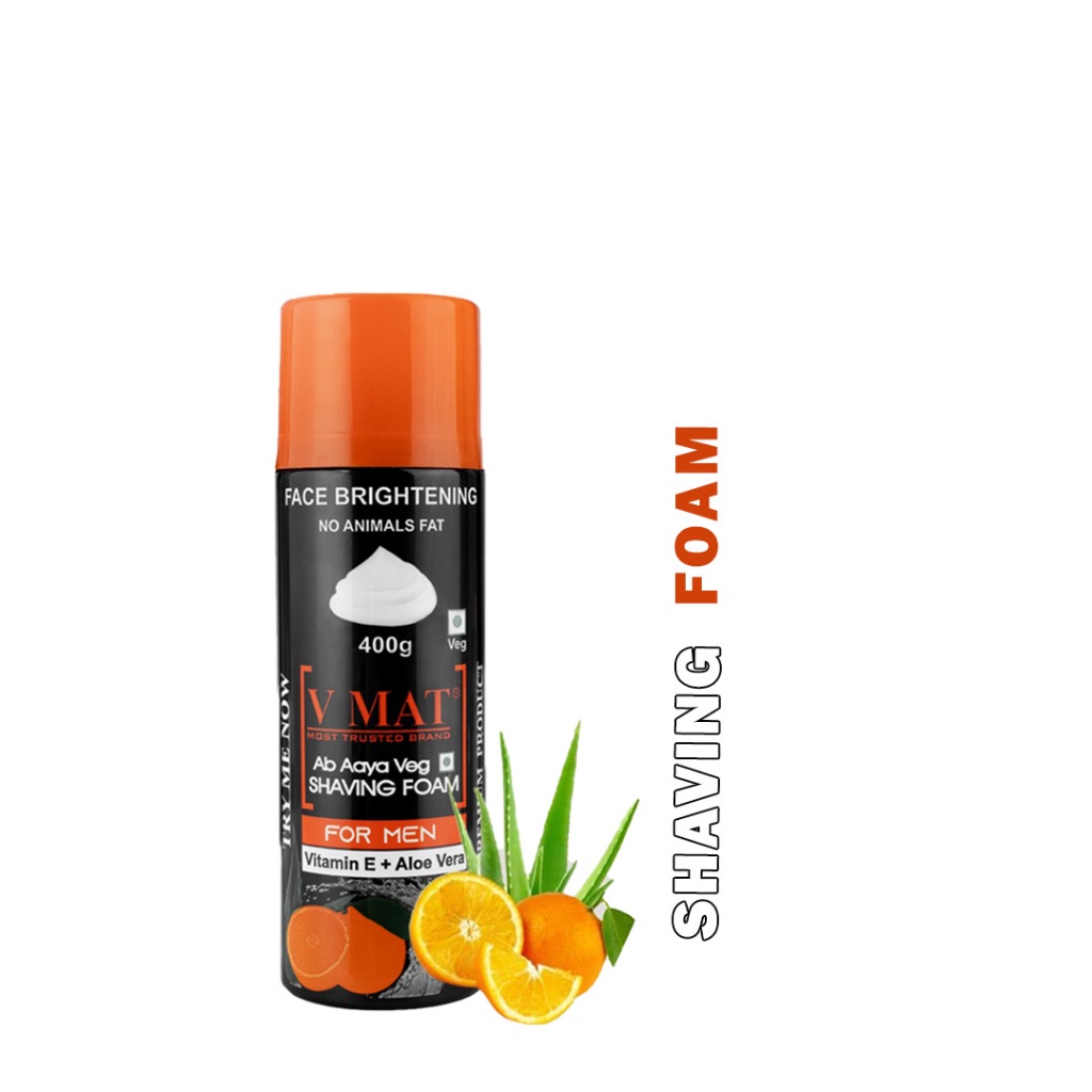 V MAT Shaving Foam 400 Gms ( Expiry 10/2026 ) Shopee Malaysia