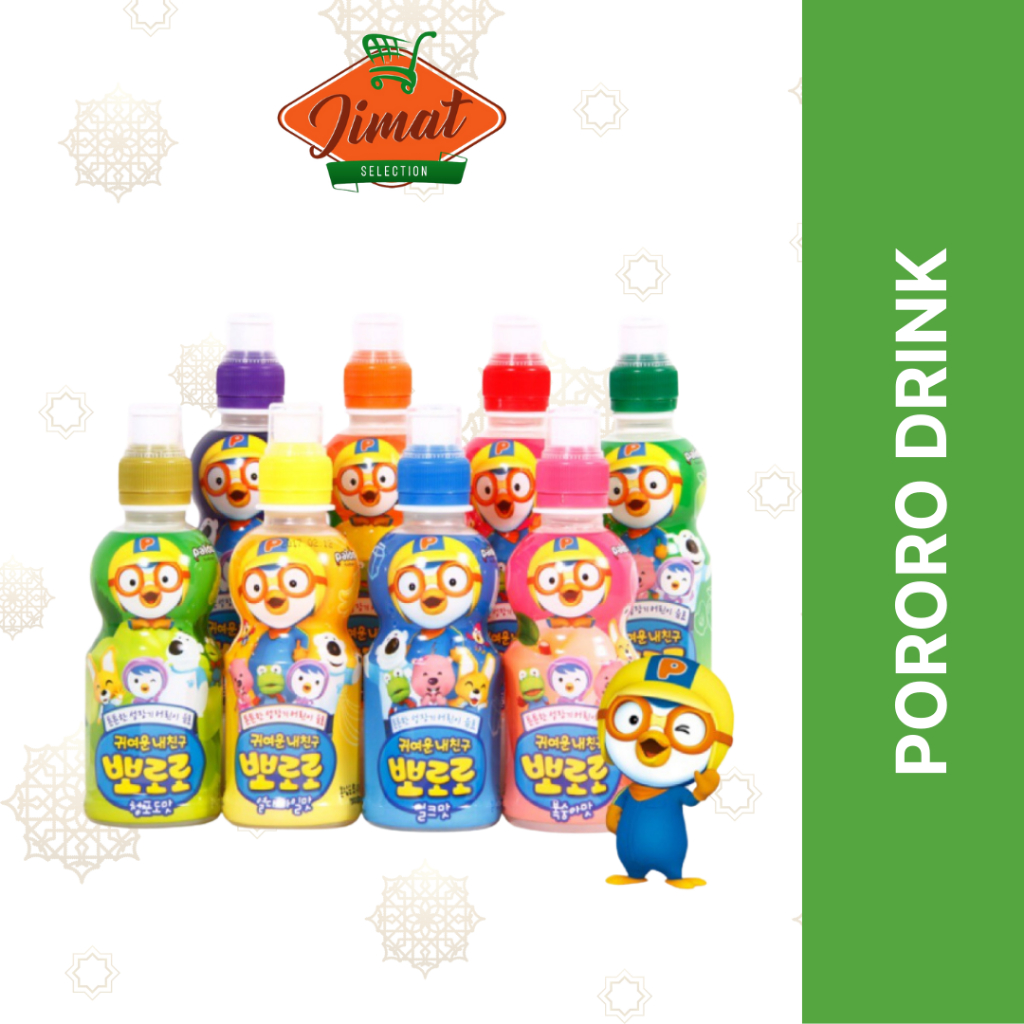 Paldo Pororo Fruit Drink 235ml Fruit Juice Drink 235ml 5 Flavor