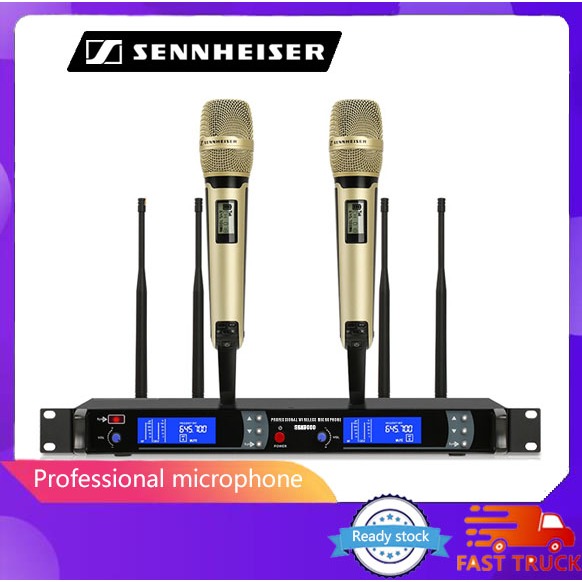 Sennheiser SKM9000 wireless microphone 2 handheld 200M receiving distance 4 antennas KTV karaoke