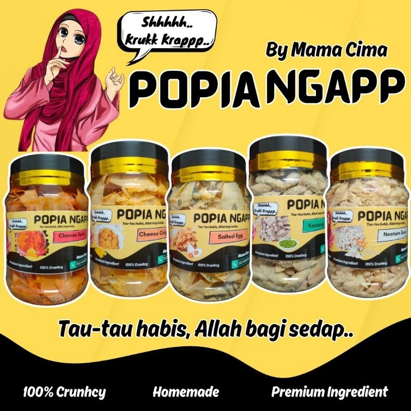 [Fast Ship]Snack Popia Crispy Aneka Flavour/Popia Ngapp by Mama Cima ...