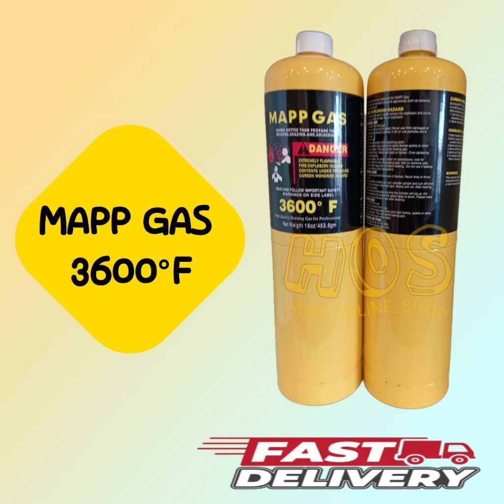 MAPP GAS Quality ( mapp gas 3600f ) Shopee Malaysia