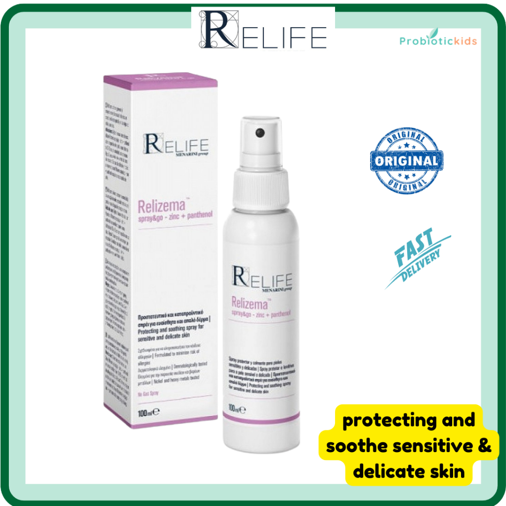 Relife Dermarel Spray & Go 100 ML | Delicate and Sensitive Skin ...