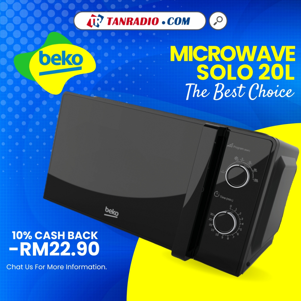 Beko Freestanding Microwave Oven (20L) MOC20100BFB | Shopee Malaysia