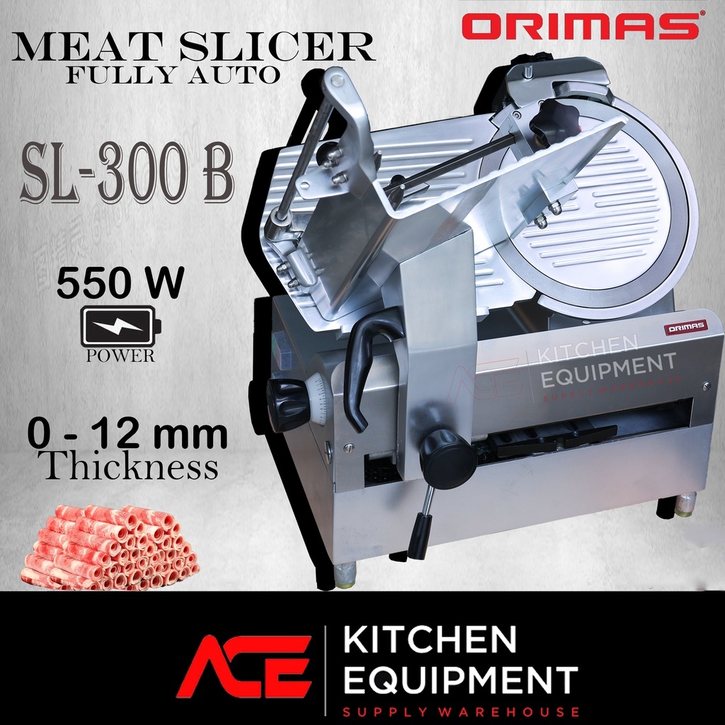 ORIMAS SL-300B Fully Auto Meat Slicer -Meat Slicer Machine -Automatic ...