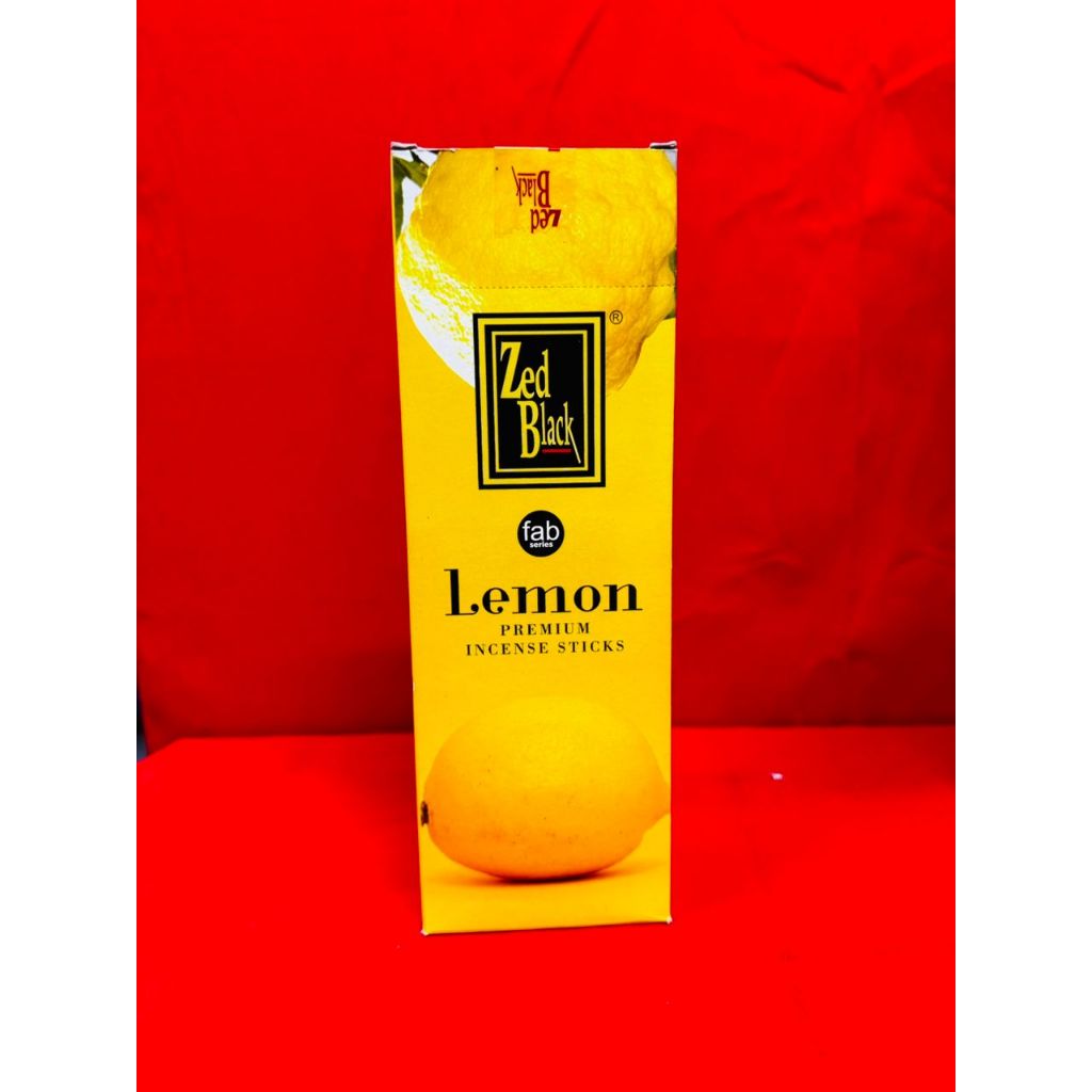 Zed Black Lemon Premium Incense Sticks / Zed Black Lemon Premium Agar ...