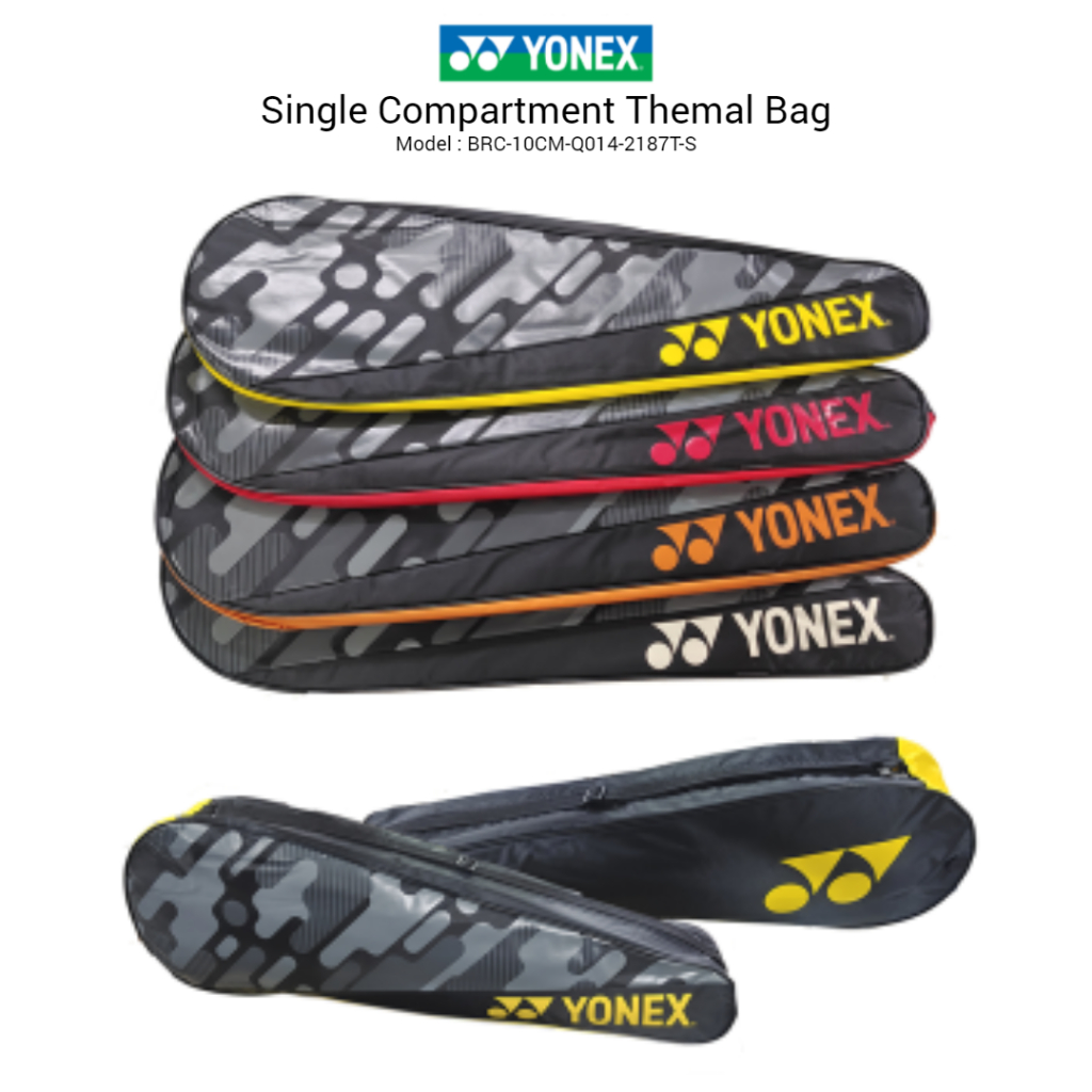 Yonex Badminton Racquet Cover 1 zip thermal bag BRC10CMQ0142187TS