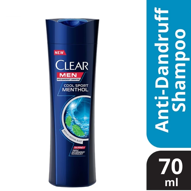 Clear Men Cool Sport Menthol Anti Dandruff Shmapoo ( 70ml ) 