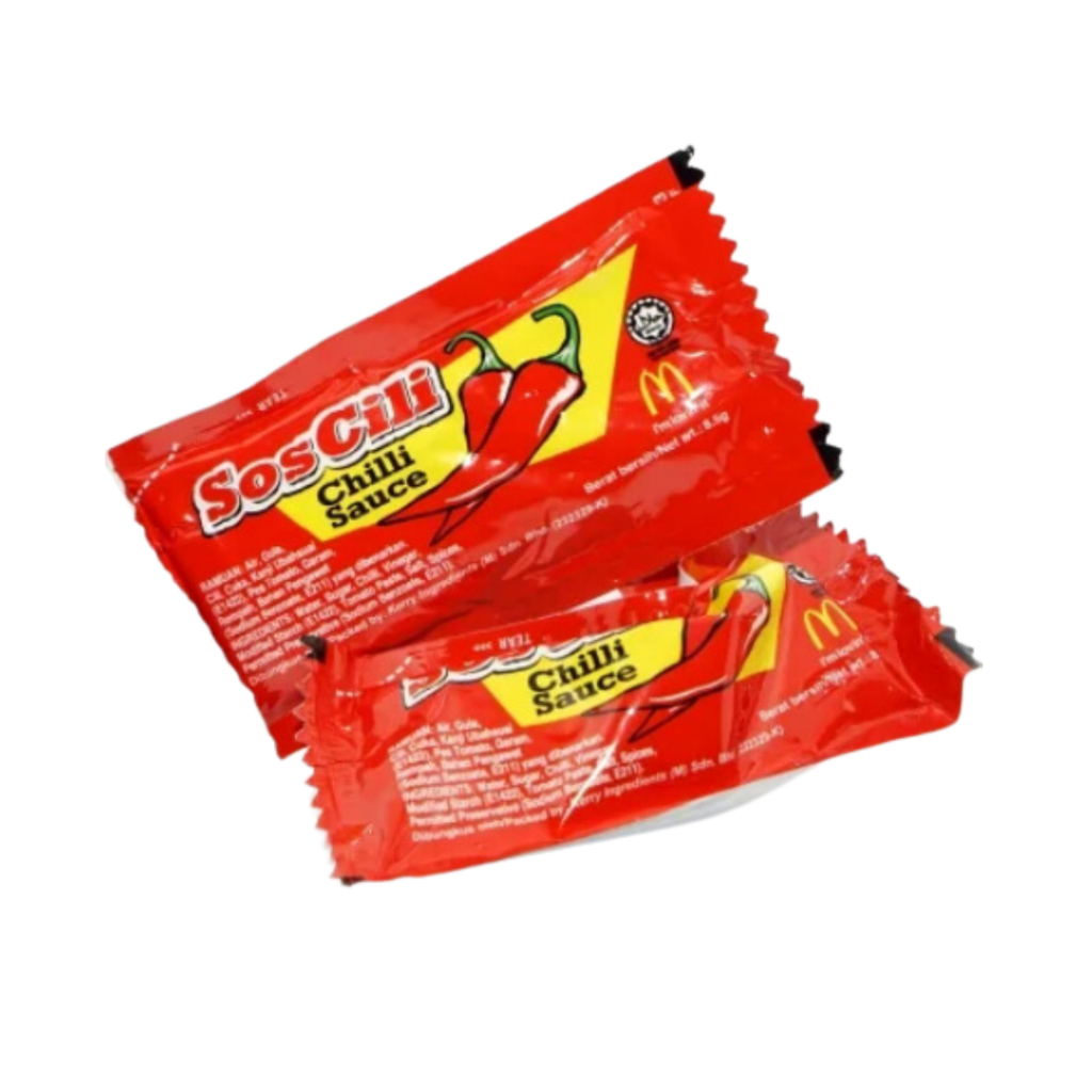 MCD Chili Sauce / KFC Life Chili Sauce Sos Chili (1 pc) Shopee Malaysia