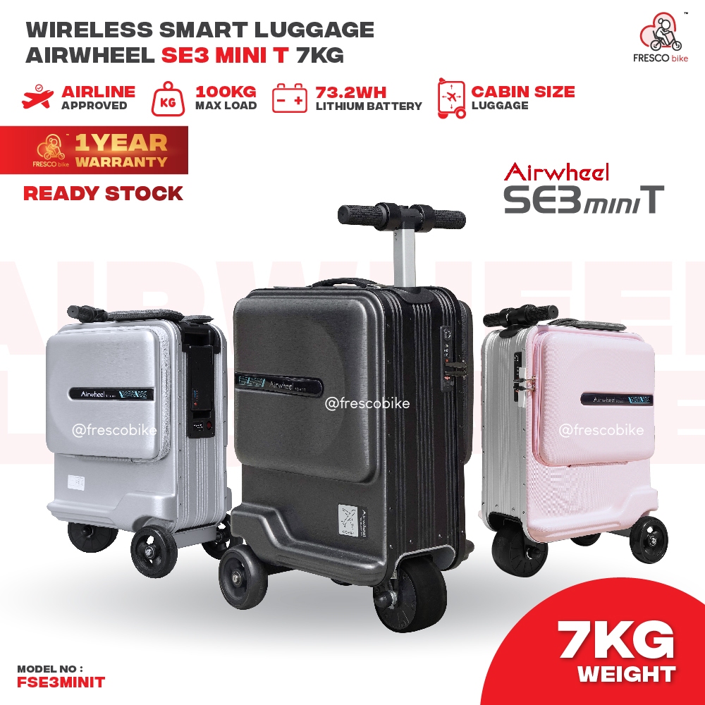 Airwheel SE3mini Wireless Boarding Luggage 20inch Electric Smart ...