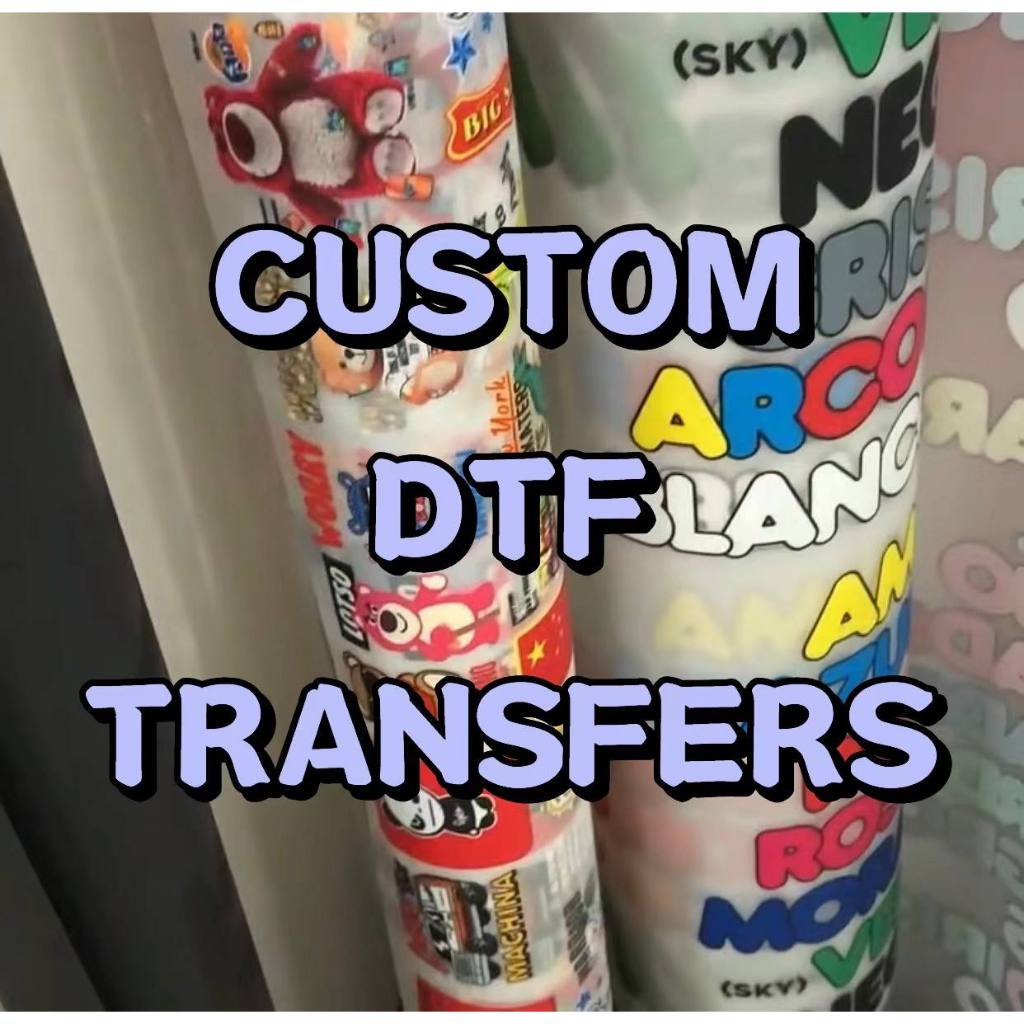 DTF Transfer Film Custom DTF Print Heat Transfer Iron On Film Ready To ...