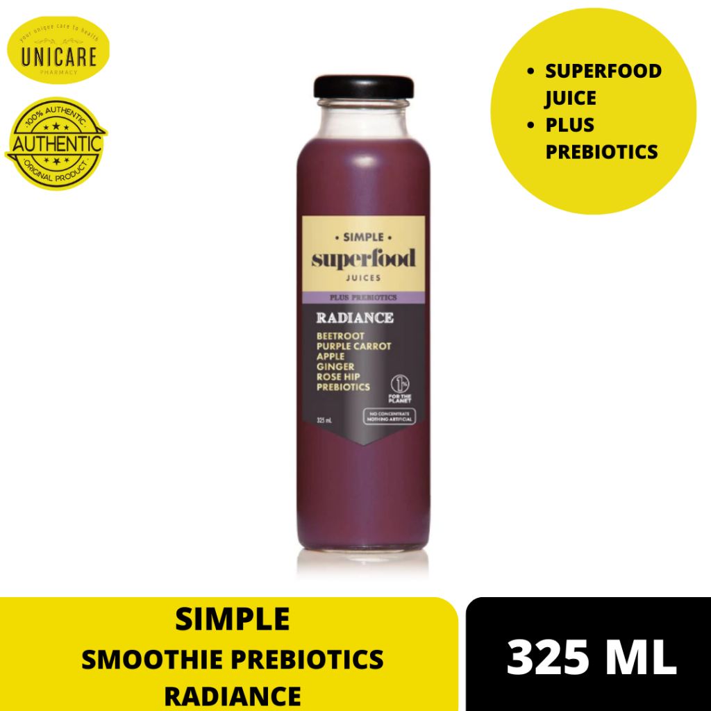SIMPLE SMOOTHIE PREBIOTICS RADIANCE 325ML (EXPIRY OCTOBER 2024 ...