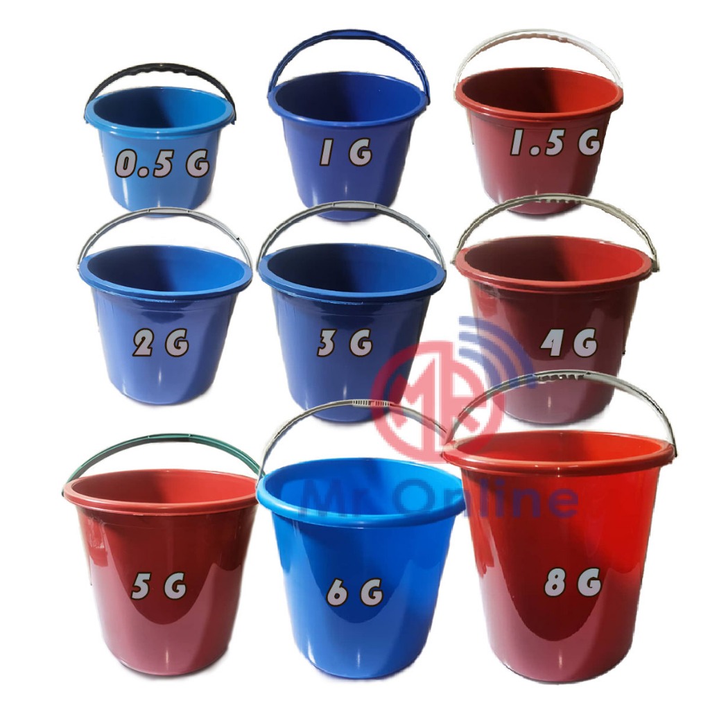 3-5 Gallon Plastic Water Pail/ Plastic Water Bucket/Tong Plastic/Tong ...
