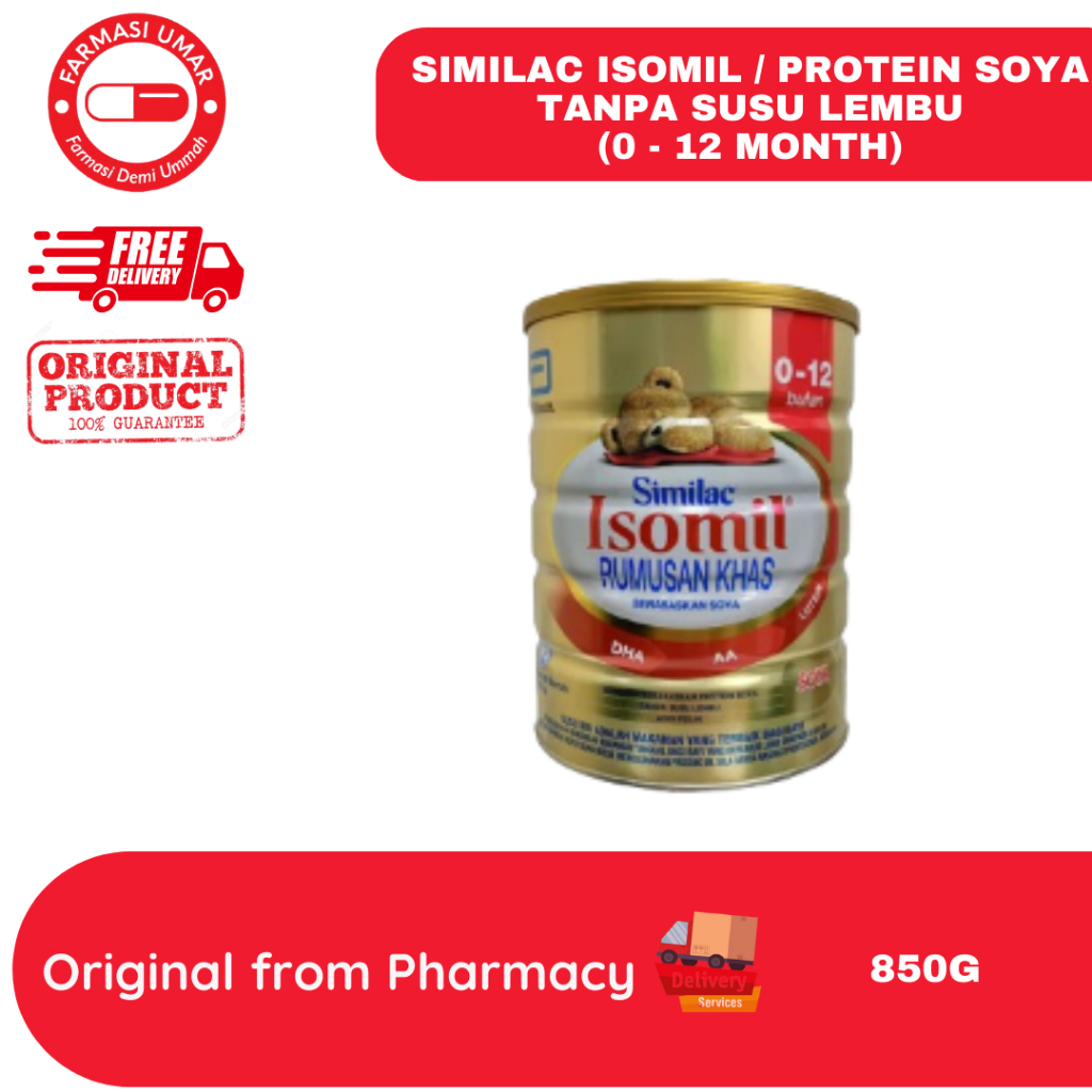 Similac Isomil 850g for 0-12 months | Shopee Malaysia